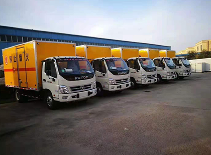 麻涌镇爆破器材运输车
